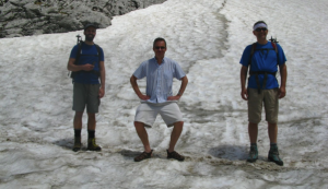 Adam Kilgarrif at Grintavec (2347 m) in July 2013